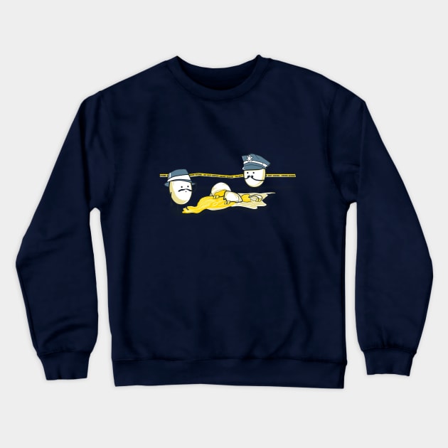 Egg Drop Crewneck Sweatshirt by Noblehappenstance